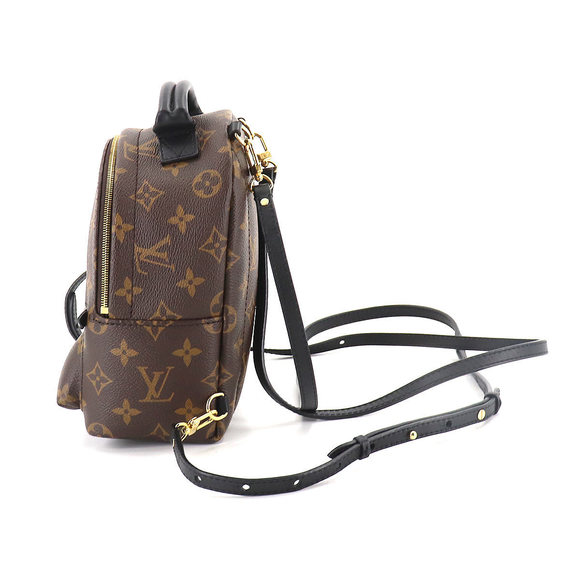 Louis Vuitton Monogram Palm Springs Backpack Mini Rucksack Brown - Picture 3 of 9